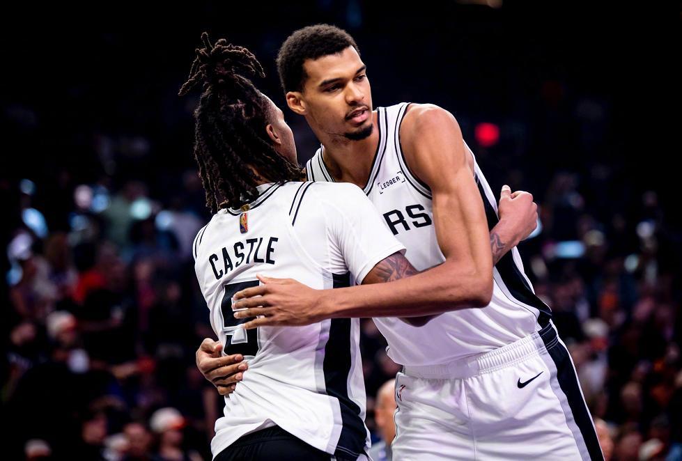 文班三节10+8+4+3+6封盖，太子两双榜眼暴走，马刺40分血洗76人